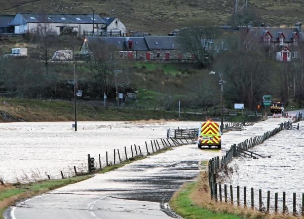 The A86 has now reopened at Laggan