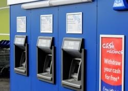 The ATM cash machines at Tesco Inshes.