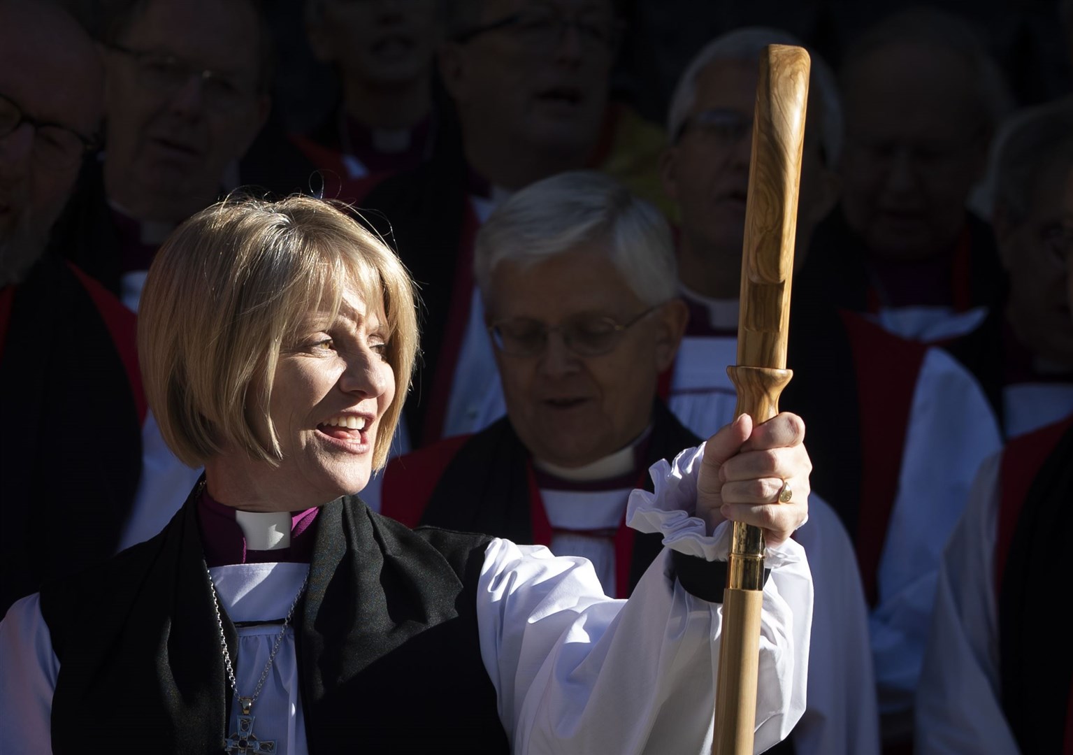 Bishop of Warrington, the Rt Revd Beverley Mason, said bishops cannot be above the law (Danny Lawson/PA)