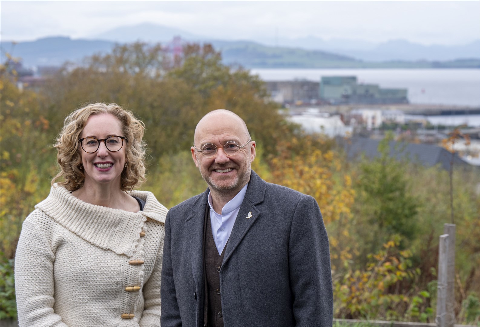 Patrick Harvie and Lorna Slater have been co-leaders since 2019 (Jane Barlow/PA)