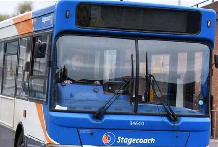 A Stagecoach bus.