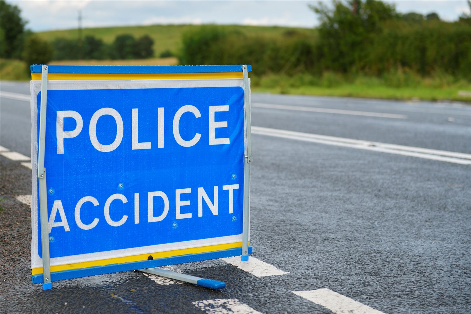 A93 Grantown-on-Spey to Nairn road was closed for hours due to crash.