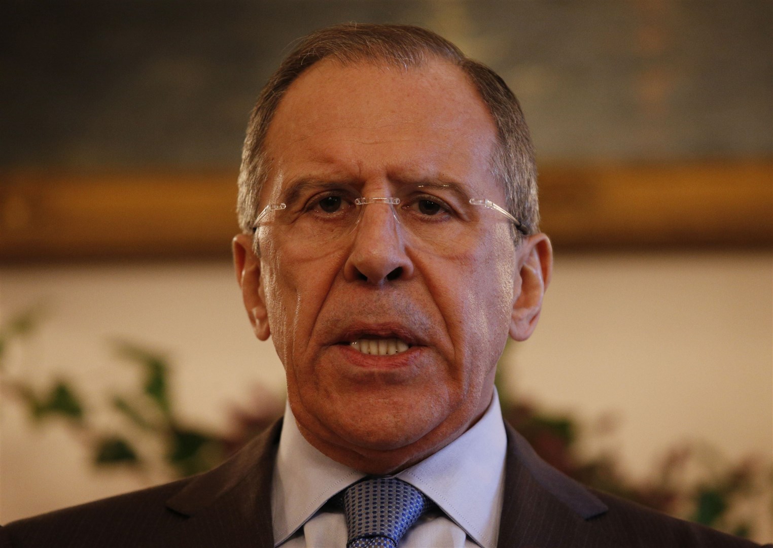 Russian foreign minister Sergey Lavrov said he planned to attend the OSCE meeting (Jonathan Brady/PA)