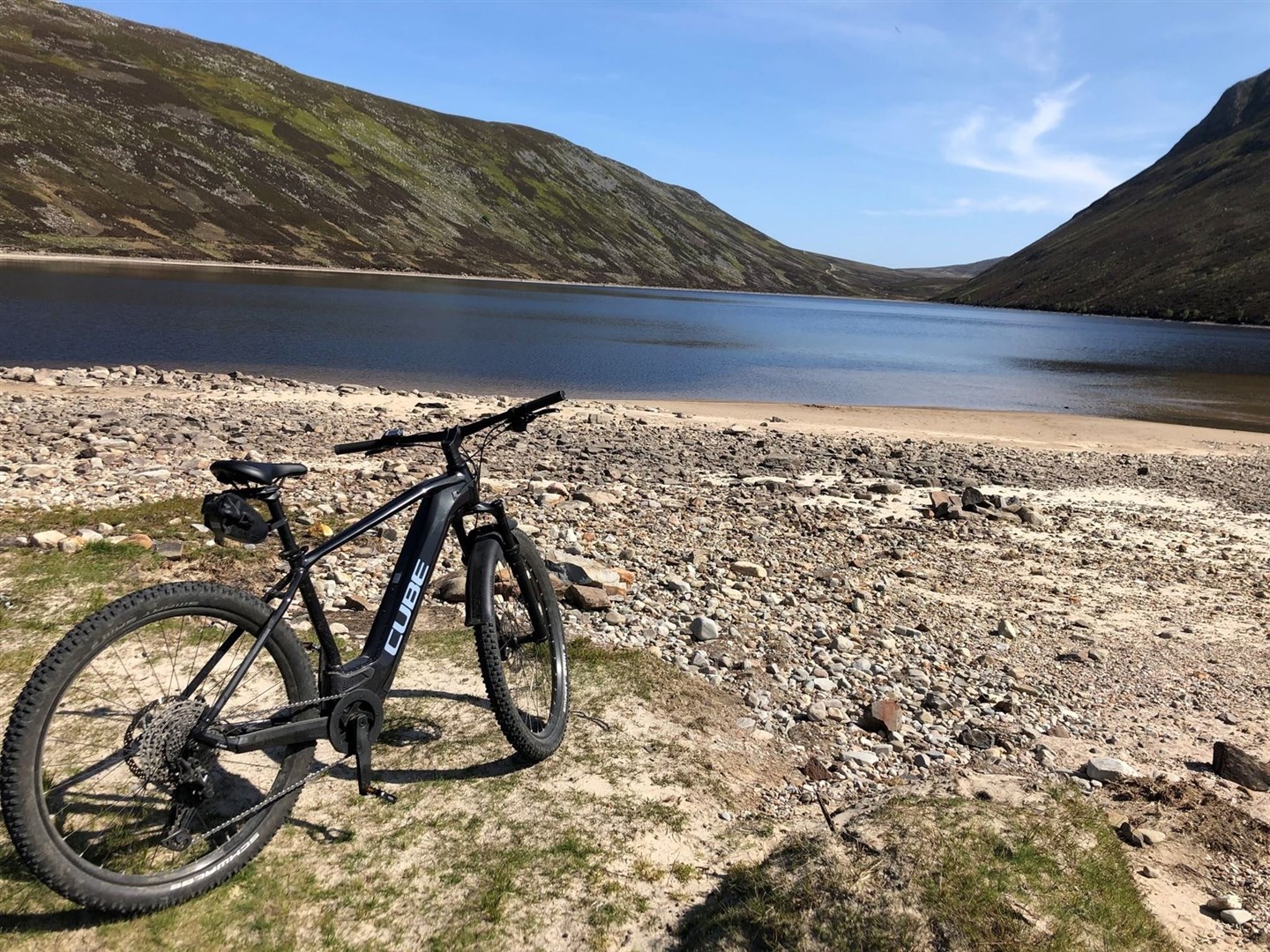 Police say a high value e-bike, together with its charger was stolen in a housebreaking in Kingussie. Photo: Police Scotland