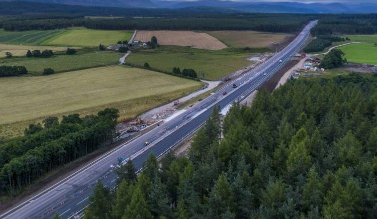 Dualling of the A9 between Perth and Inverness is scheduled to be completed by 2025.