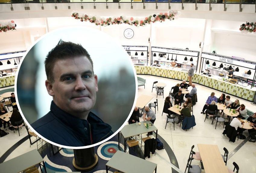 Scott Murray's Cru Hospitality will be involved in changes to the food zone at Eastgate Shopping Centre.