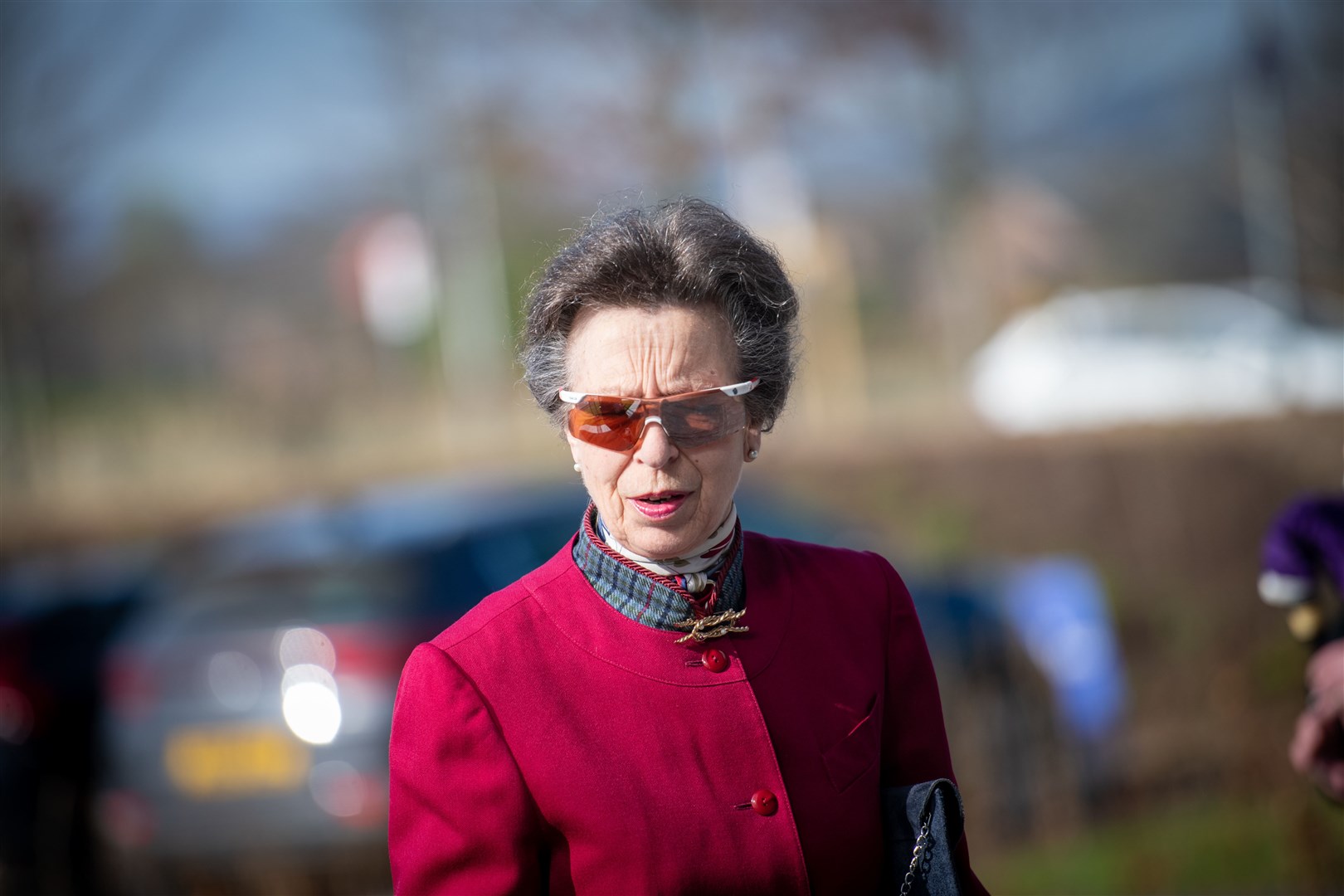 Princess Anne officially opened the Life Sciences Innovation Centre. Picture: Callum Mackay.