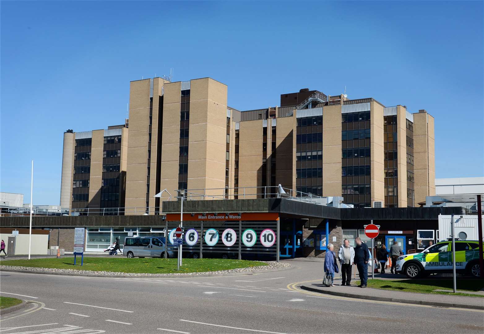 Raigmore Hospital locator. Picture: Gary Anthony. Image No.