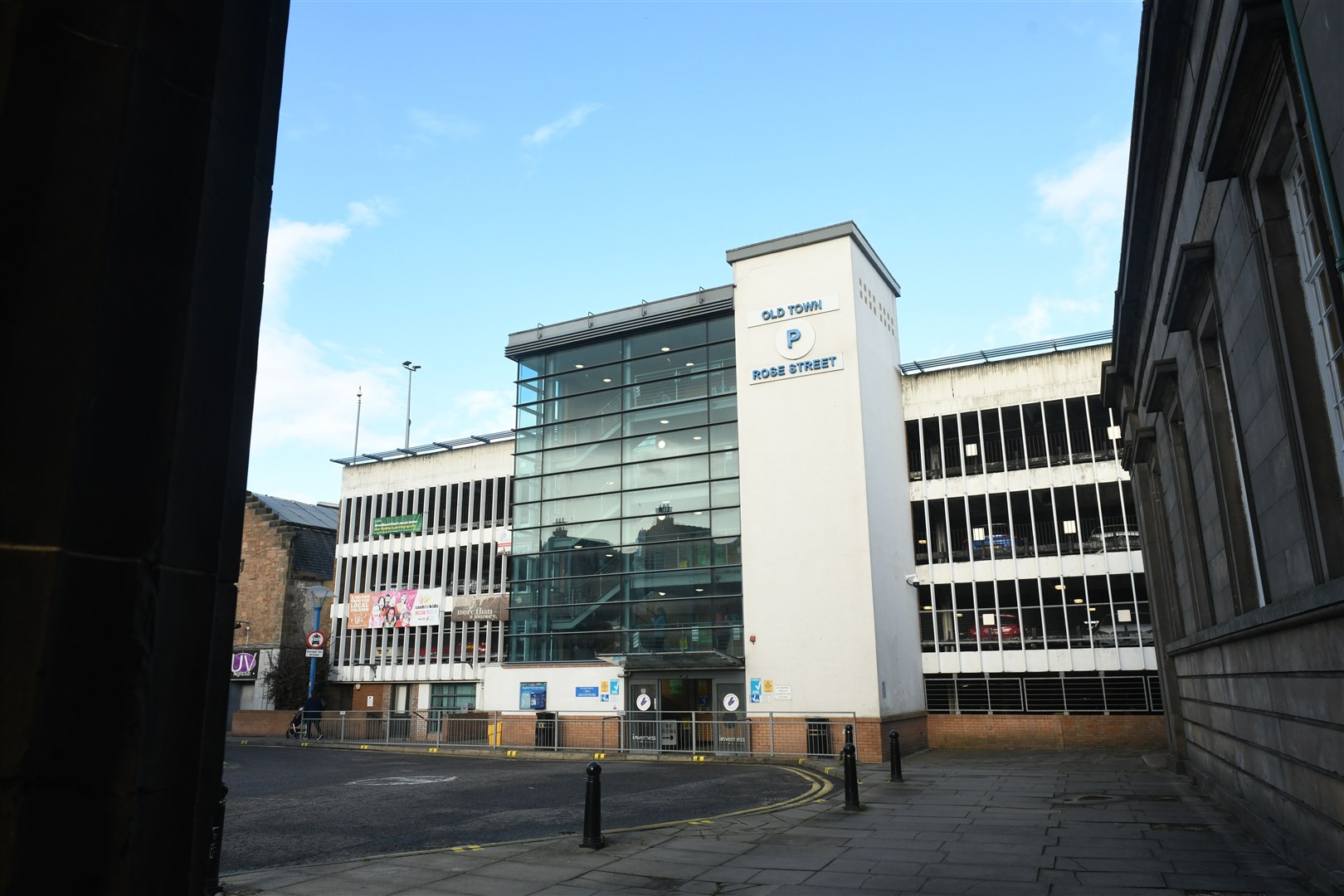 Old Town Rose Street Multi-storey Car Park locator September 2023. Picture: James Mackenzie.