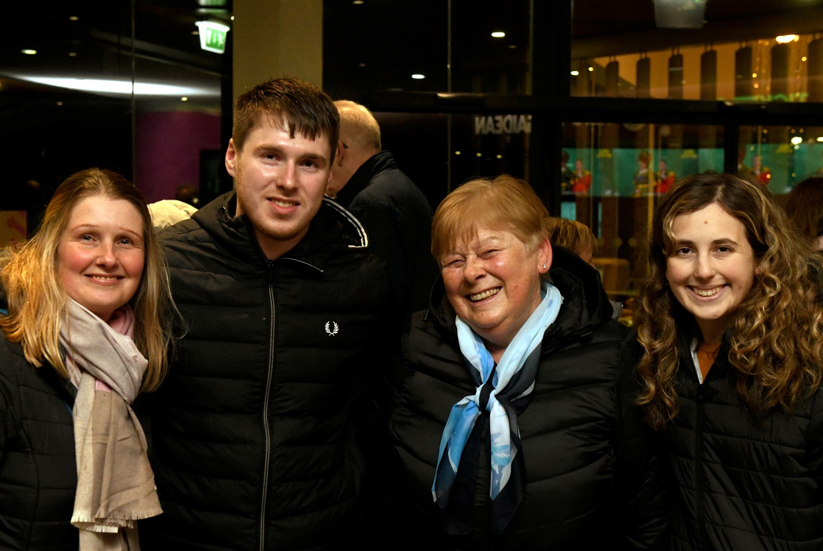 Jen Laws, James McIlwraith, Jennifer Laws and Emma Chisholm. Picture: James Mackenzie