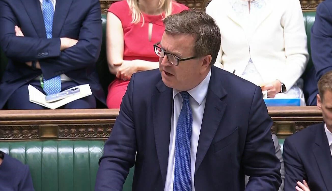 Shadow chancellor Mel Stride responds after Chancellor Rachel Reeves delivered her spending review to MPs (House of Commons/UK Parliament/PA)