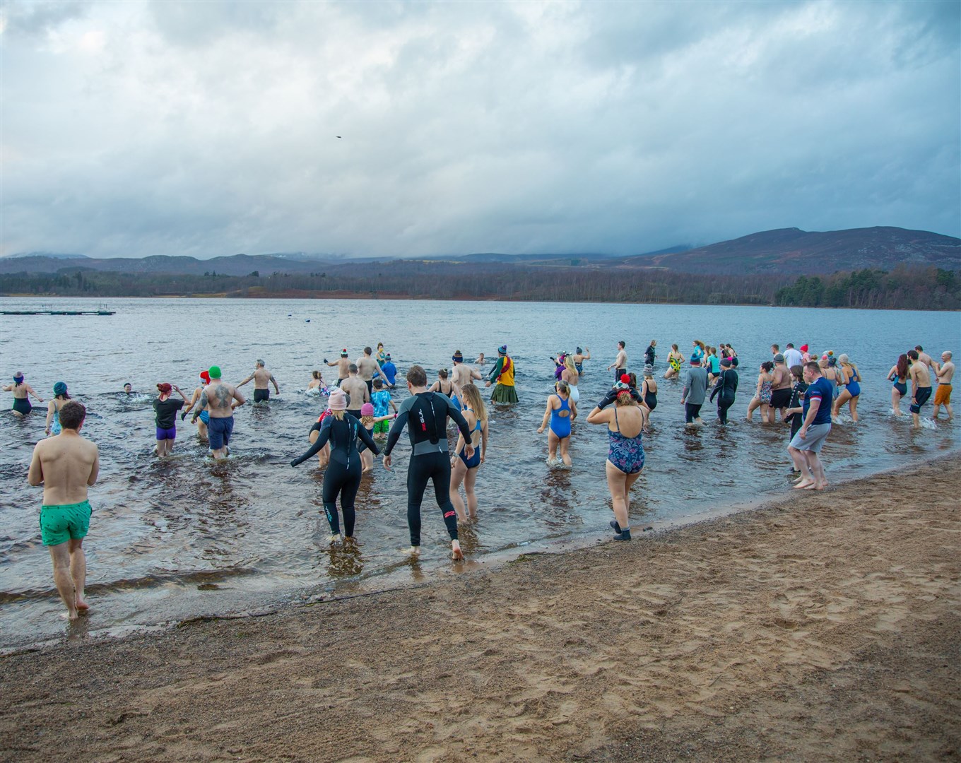 Splashing into 2022 at Loch Insh