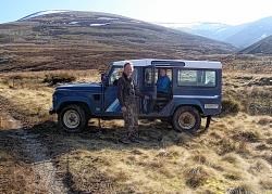 Dave Newland's Glenlivet Wildlife tours offer some wonderful sights without tiring the legs.