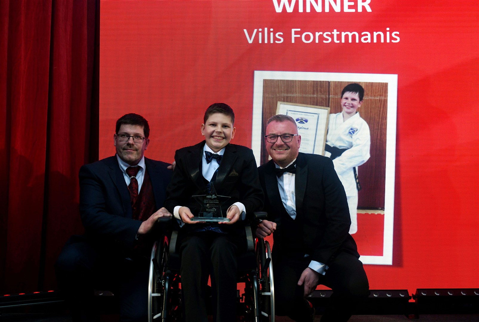 Vilis Forstmanis was named Highland Heroes brave child of the year for 2024. Picture: James Mackenzie