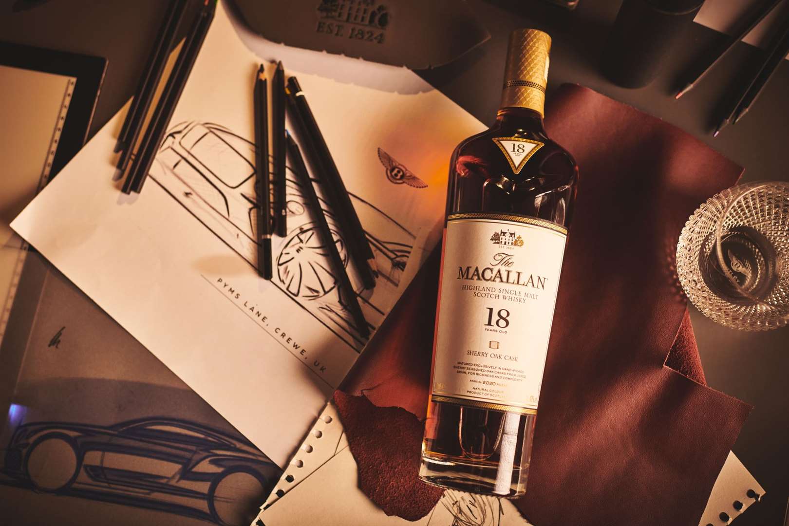 Macallan and Bentley have teamed up to form a new global brand partnership.