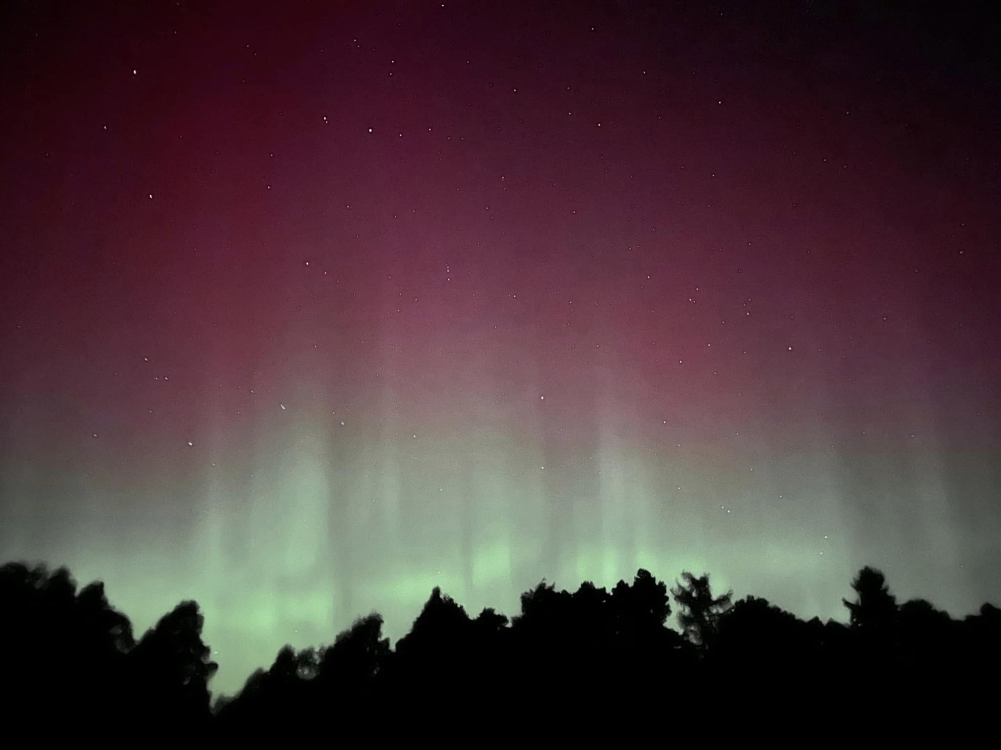 A shot over Grantown from Hamish Napier