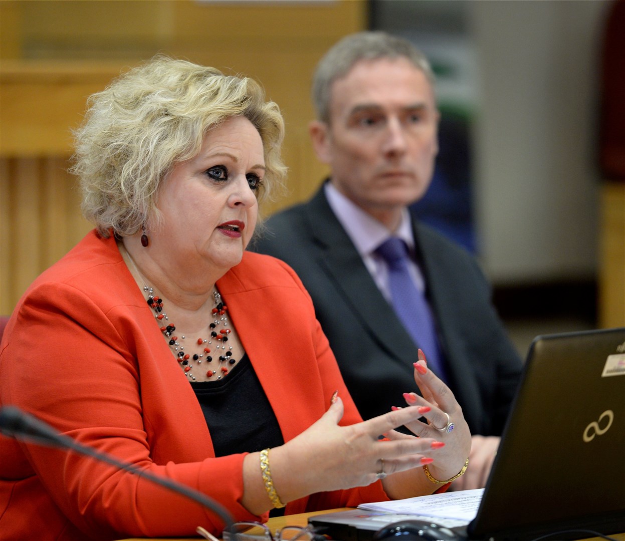 Flashback to a Highland Council budget consultation. Picture: Gary Anthony.