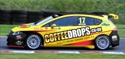 The new car Inverness driver Dave Newsham will be competing in during the British Touring Car Championship following his switch from Geoff Steel Racing to Special Tuning Racing.