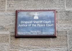 The Sheriff at Dingwall handed down a prison sentence to Chisholm