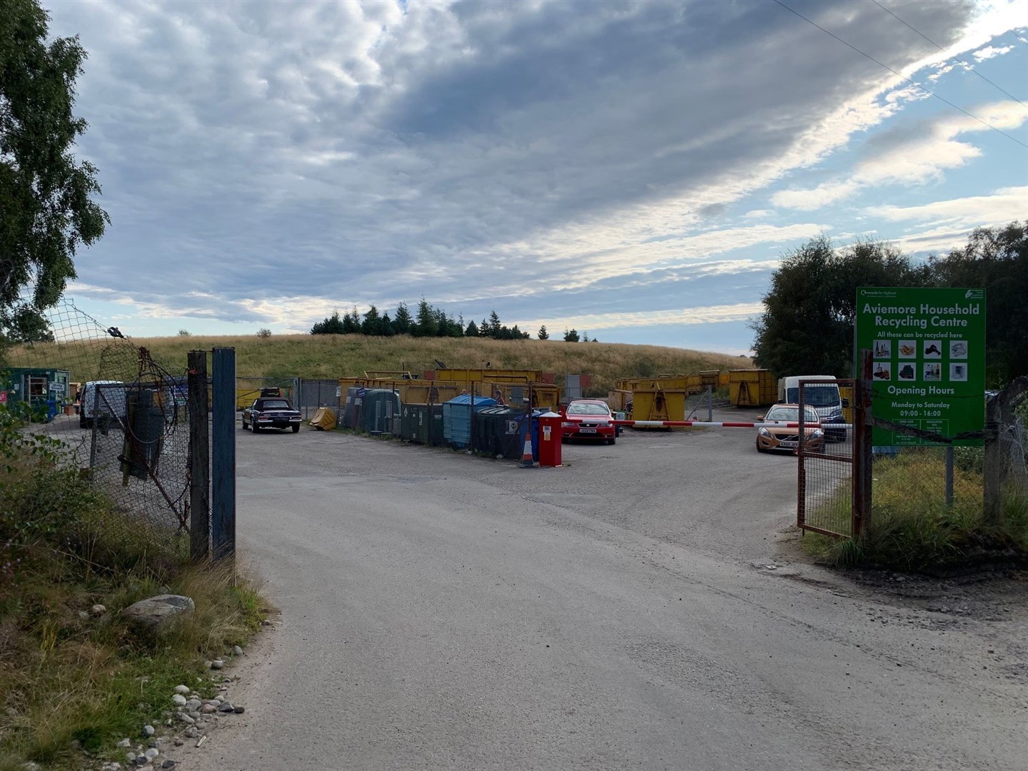 The recycling site will be relocated as part of the wider plans for a new waste transfer station at Granish.