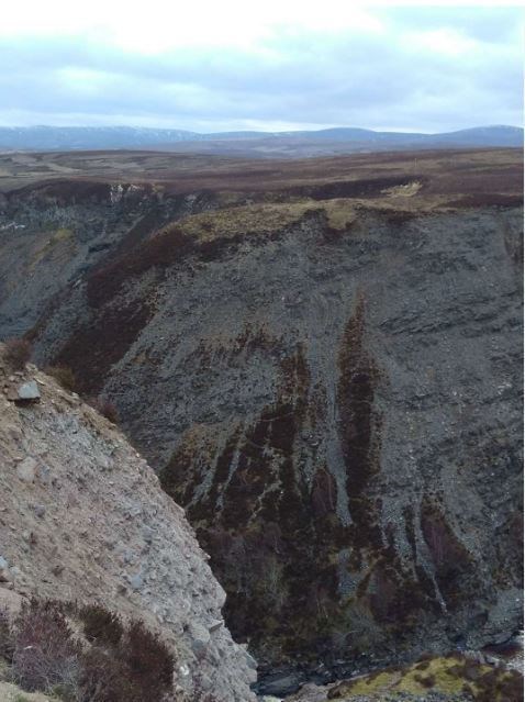 Ailnack Gorge by Tomintoul.