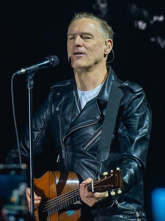 Bryan Adams will perform at Eden Court in Inverness in April. Image: Wikimedia Commons.
