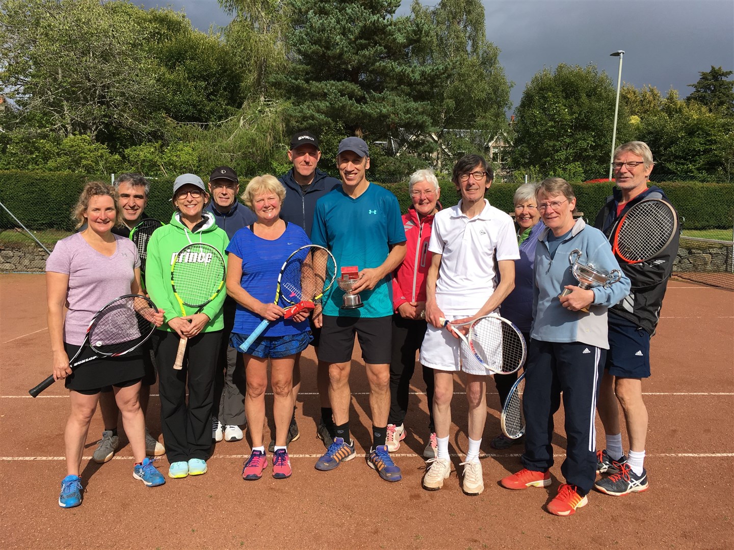 There was a great turnout for the climax of Kingussie Tennis Club's season.