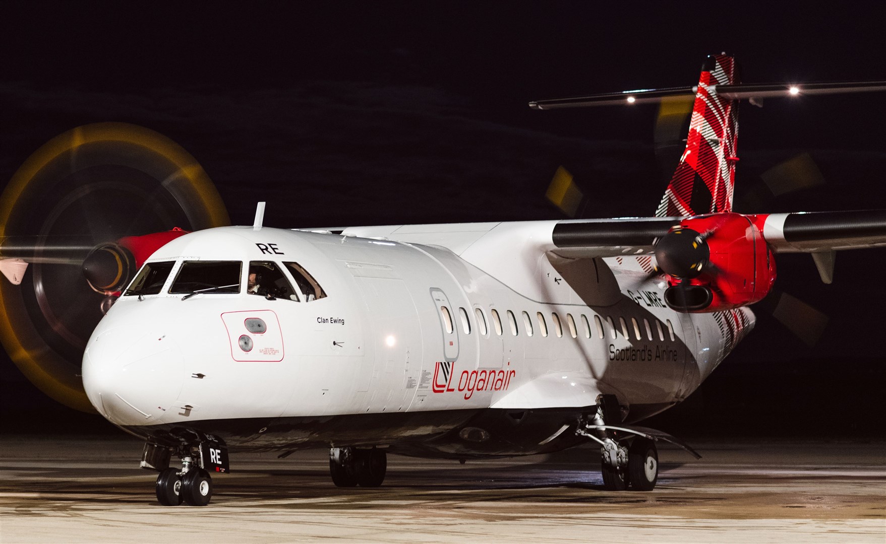 A Loganair plane. Picture: Dylan Morrison