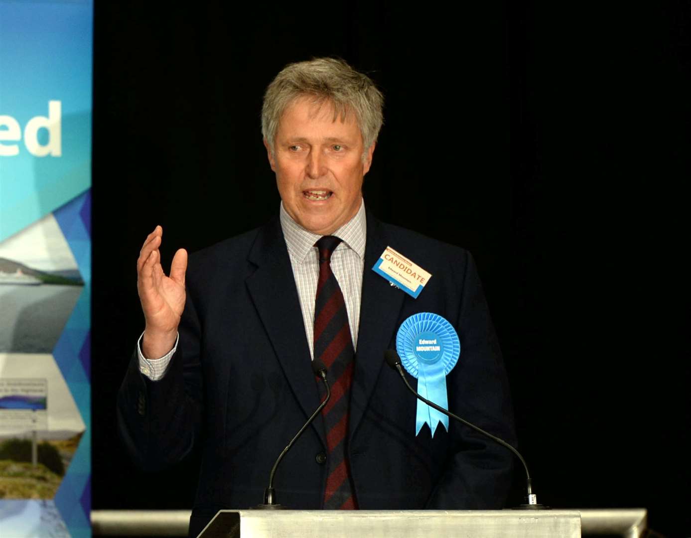 Scottish Parliamentary Elections 2021..Edward Mountain, Scottish Conservative and Unionist Party..Picture: James Mackenzie..