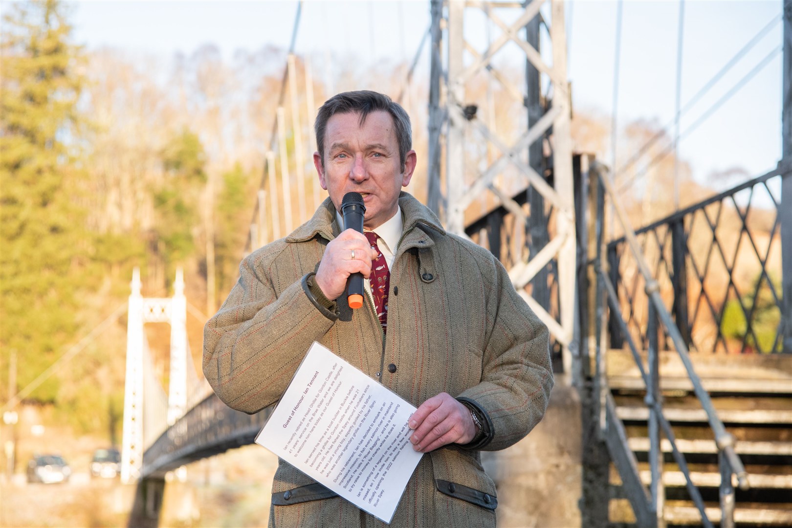 Roger Knight, director of the Spey Fishery Board. Picture: Daniel Forsyth.