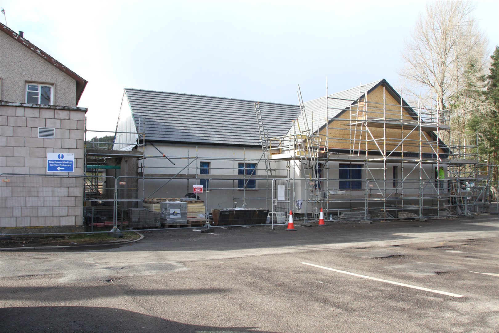 The second phase of improvements to Grantown Health Centre - promised as part of a major overhaul of local health services - has been put on hold.