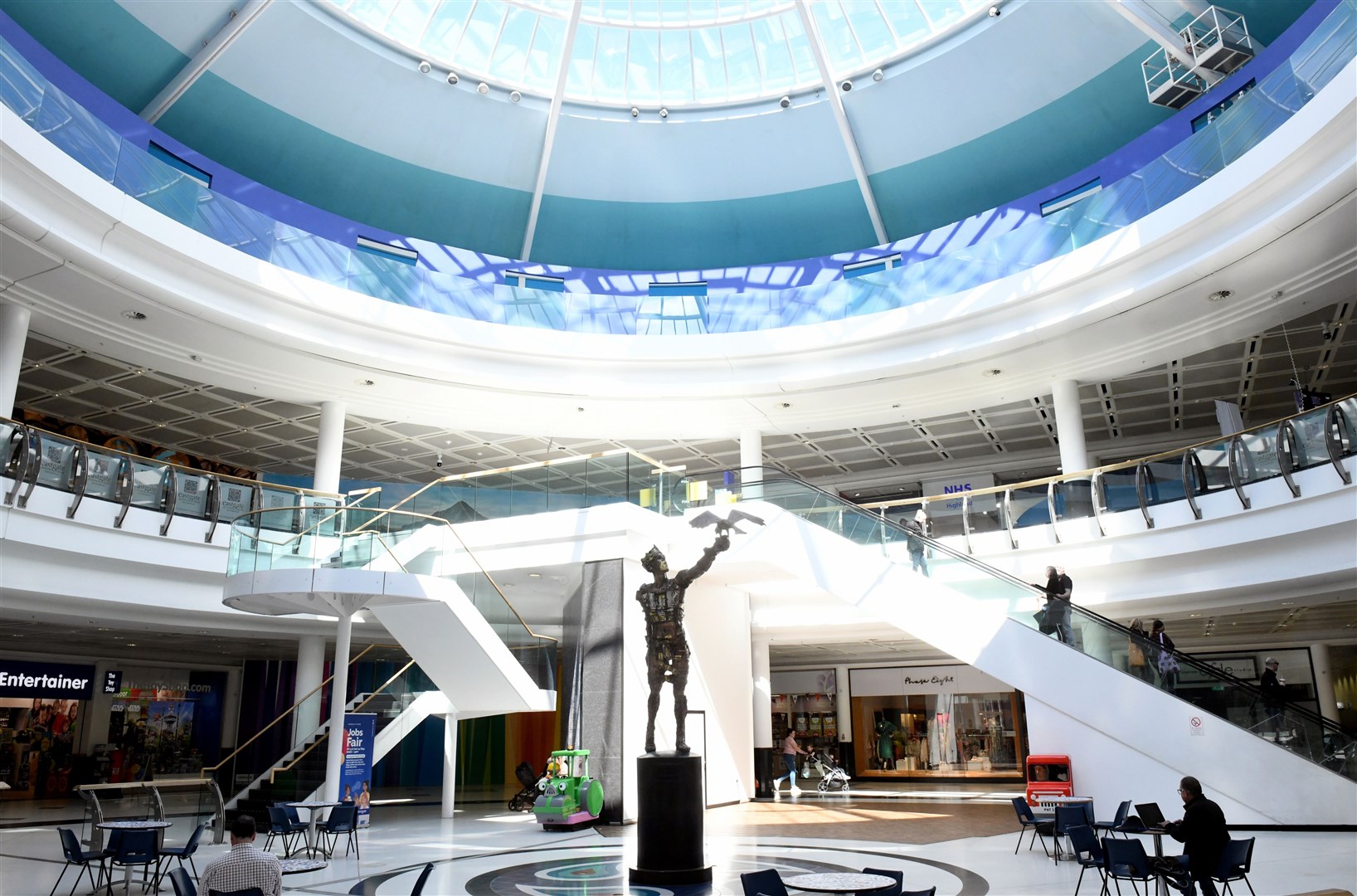 Eastgate Shopping Centre's food court closed in February.