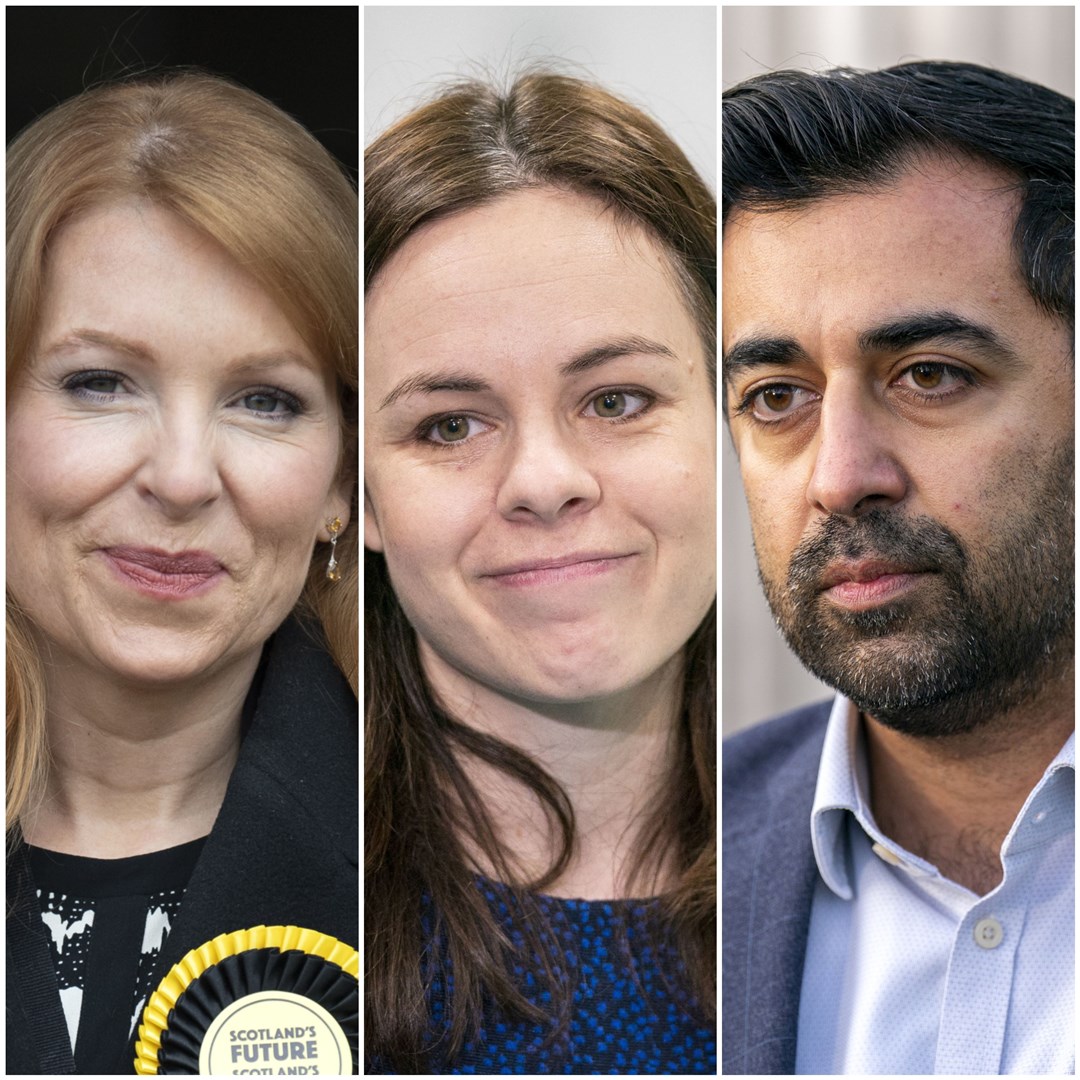 Ash Regan, Kate Forbes and Humza Yousaf are candidates for the SNP leadership (Lesley Martin/Jane Barlow/PA