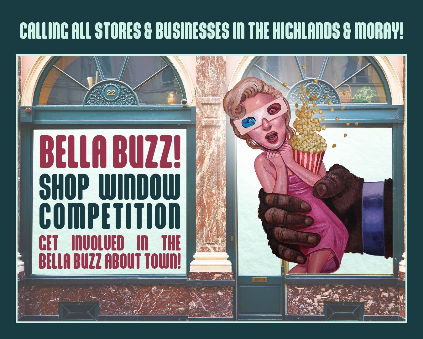 Belladrum organisers are calling to shop owners across the Highlands and Moray to bring the "Bella-Buzz" in town.