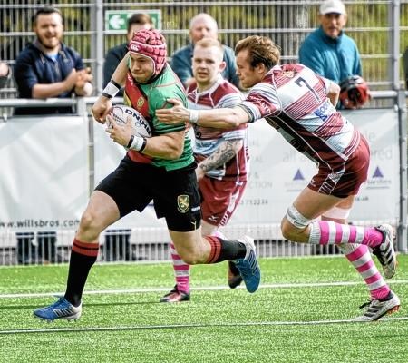 Mike Gordon in action for Highland last season against St Boswells. Picture: Gair Fraser