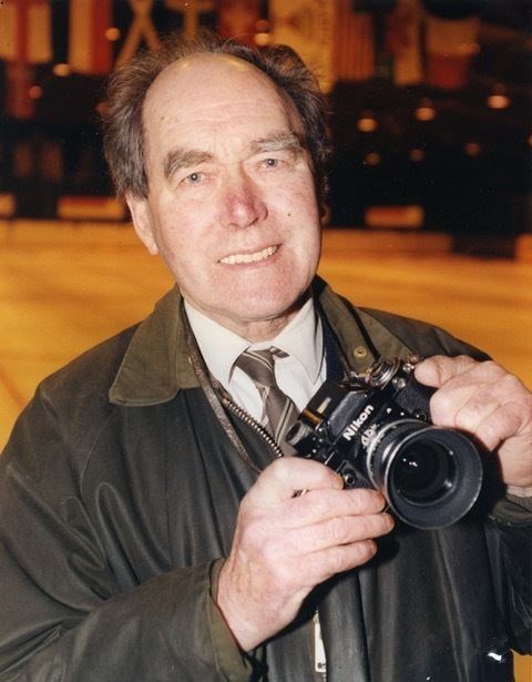 Alistair with his ever-ready camera