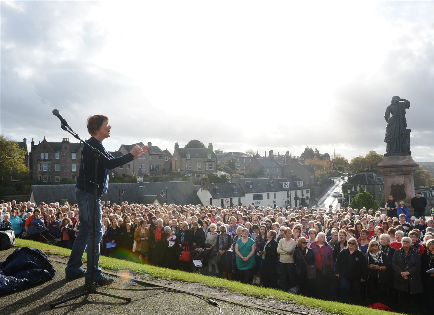 Massed choirs provided a wonderful finale to the Royal National Mod when it came to Inverness in 2014.