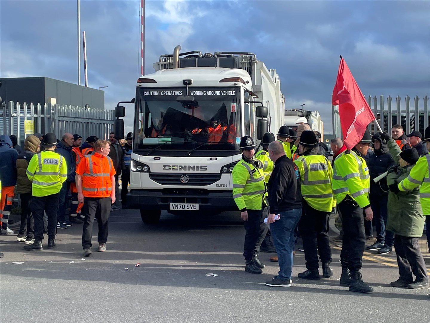 Unite members began an all-out strike in March (Matthew Cooper/PA)
