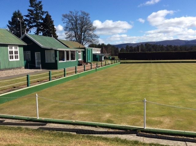 The greens at Grantown Bowling Club require expensive repair.