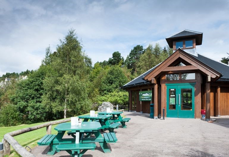 Glenmore Visitor Centre which is near to Loch Morlich.