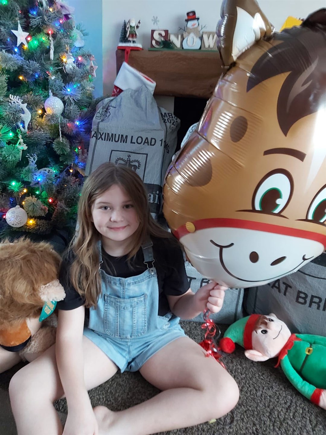 Abbie’s mood is much improved since the delivery, her mother said (Lisah-Jayne Paice)