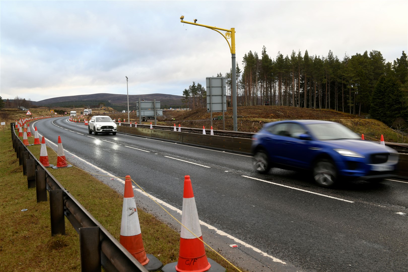 A9 Moy to Tomatin section dualling locator. Picture: James Mackenzie