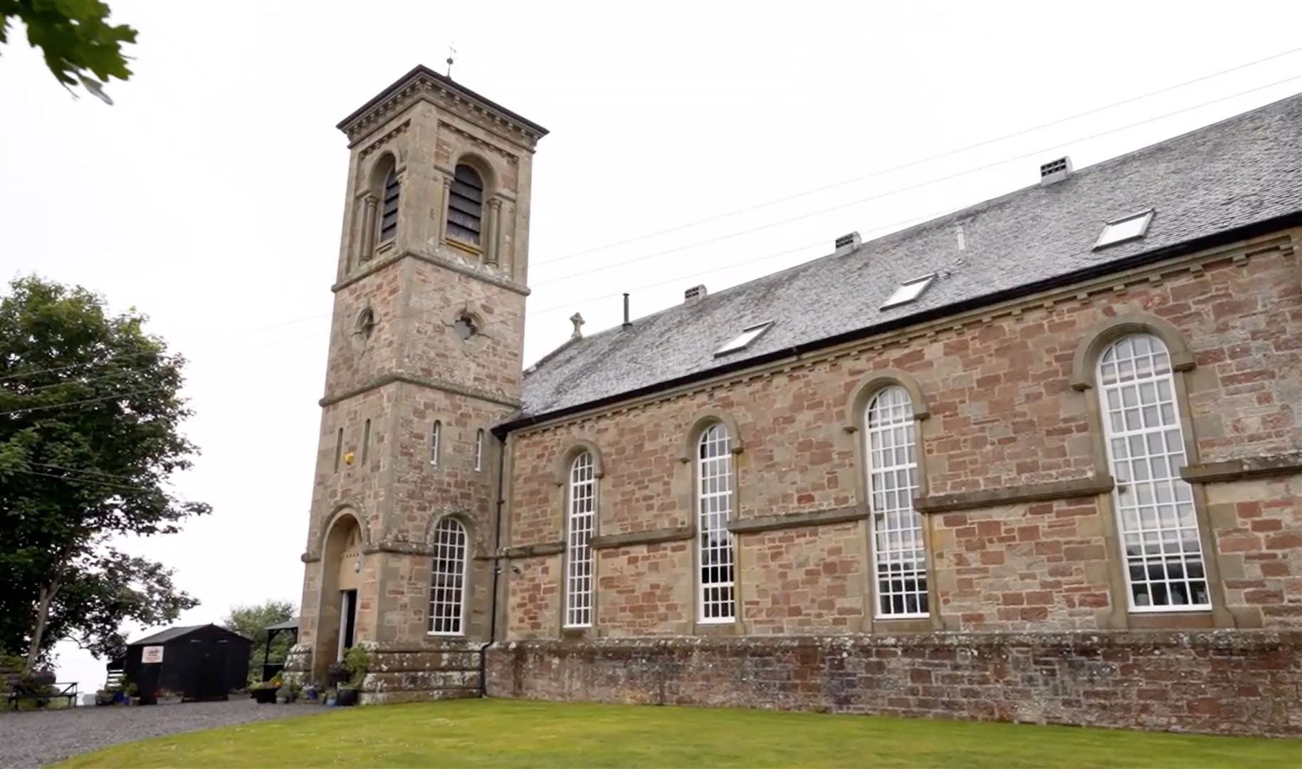 The Tower on the Black Isle is home to Rob and Rachel Hill.