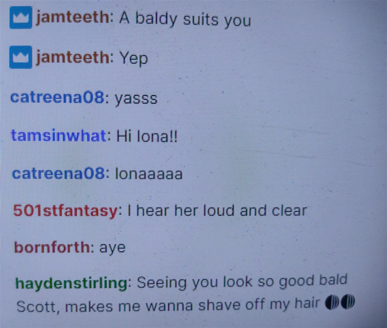 On message: followers poured in with support