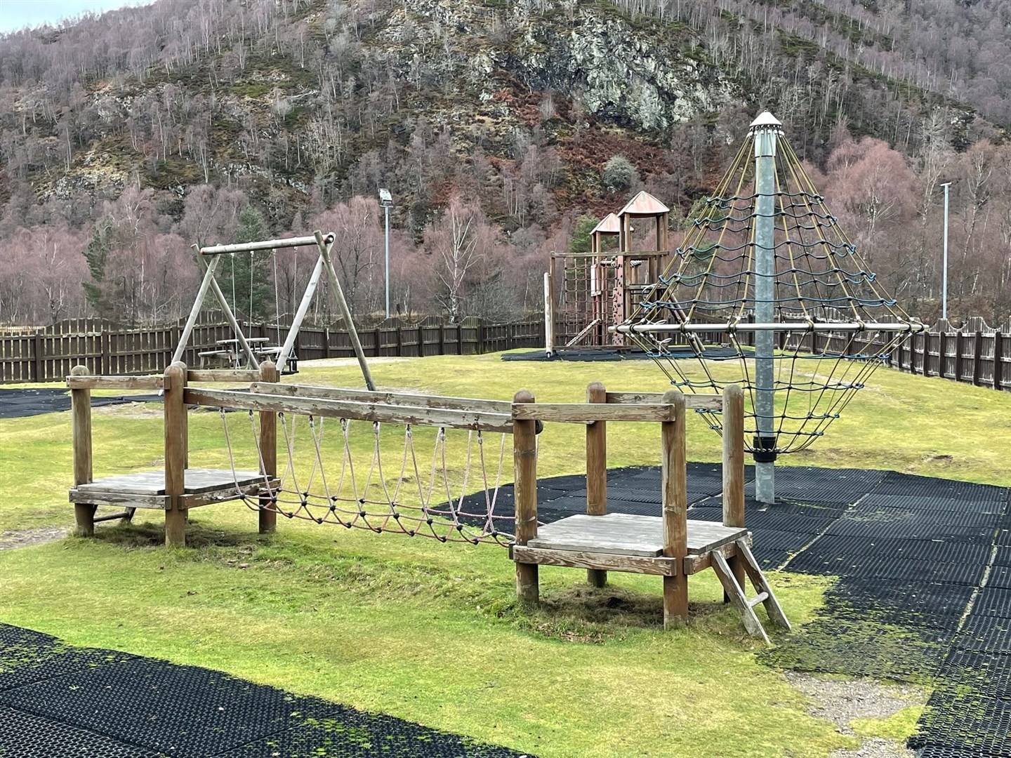 The applicants have said that the resort's play park will be relocated if the chalets are constructed.