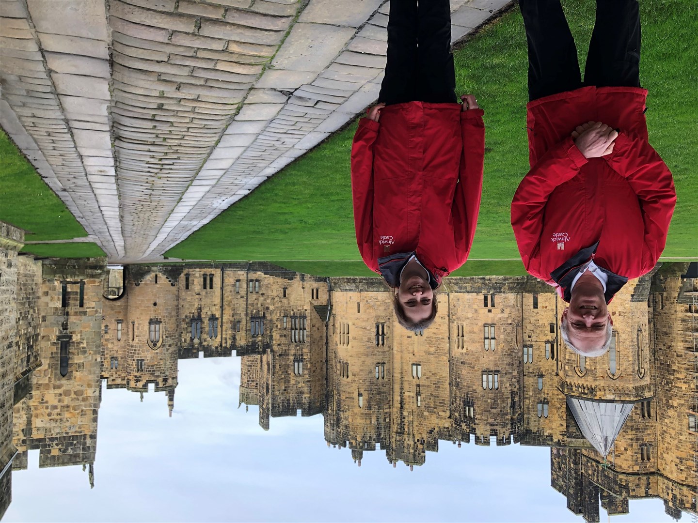 Members of staff at Alnwick Castle (Alnwick Castle/PA)