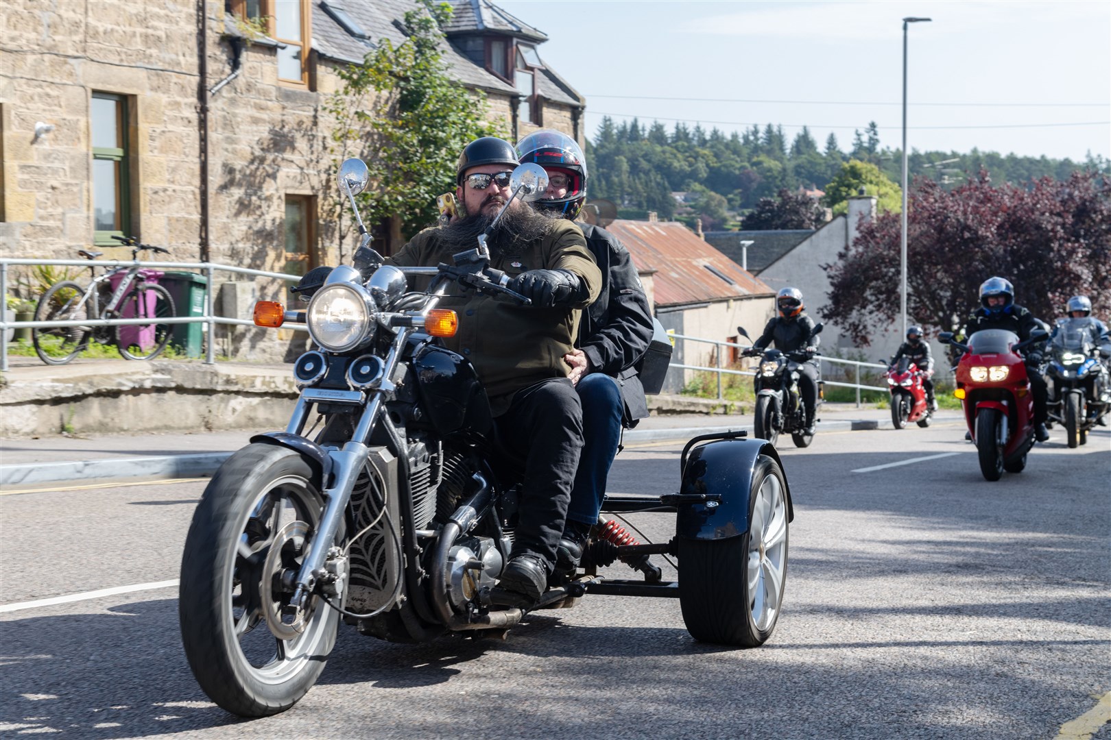 Bikers responded in their masses to Sam's mum's appeal. Picture: Beth Taylor