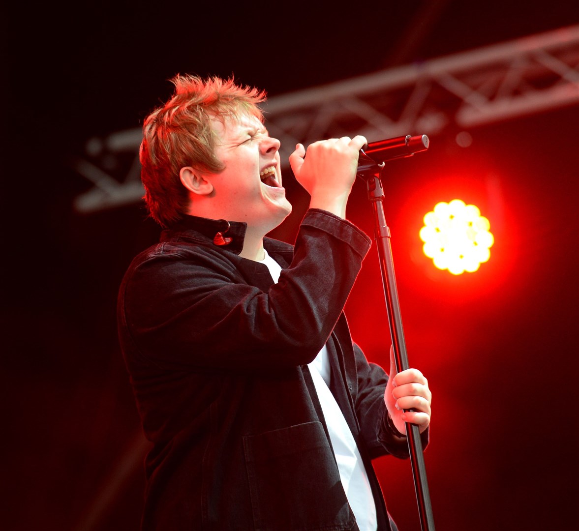 Belladrum 2019..Lewis Capaldi...Picture: Gary Anthony. Image No.044555.