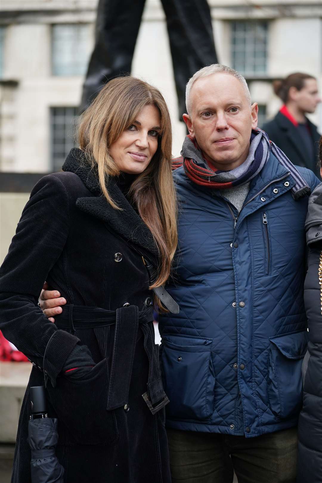 Jemima Goldsmith and Robert Rinder attended the event (Yui Mok/PA)