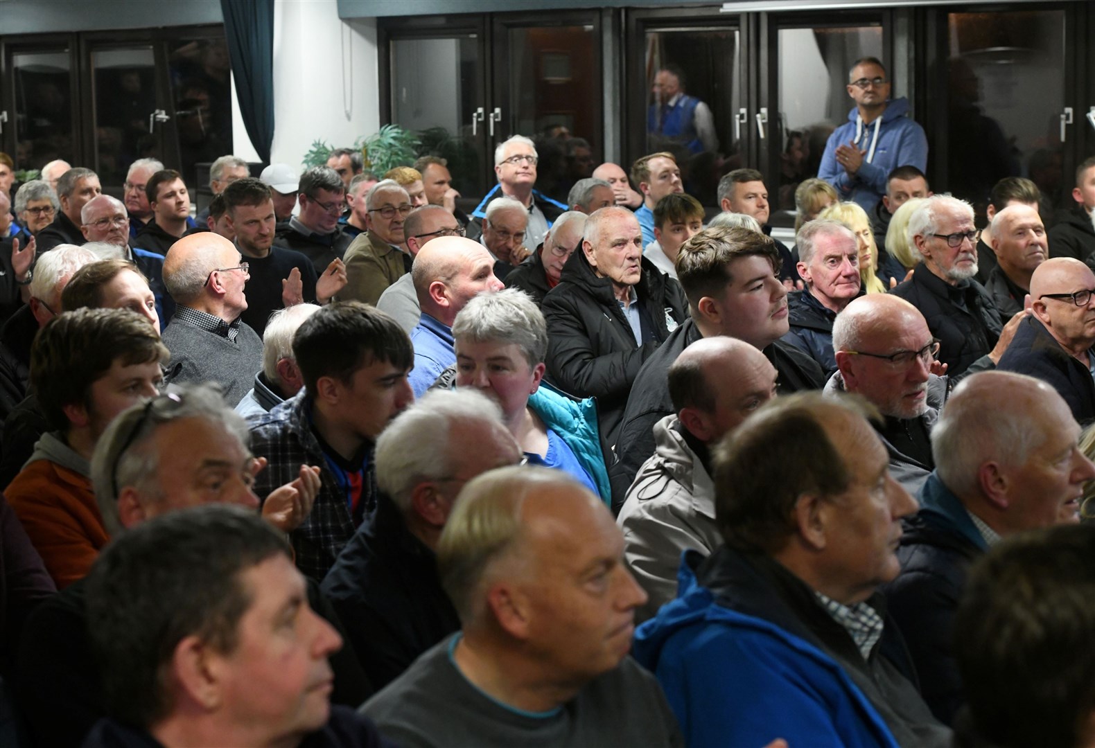 Members of the public at the meeting. Picture: James Mackenzie